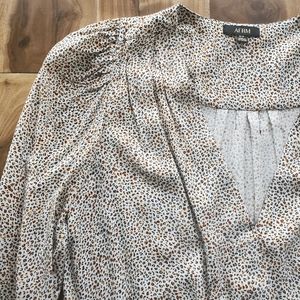 AFRM Puff Sleeve Bodysuit